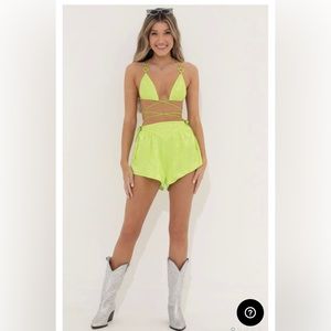 Lucy in the Sky Lime Green Set